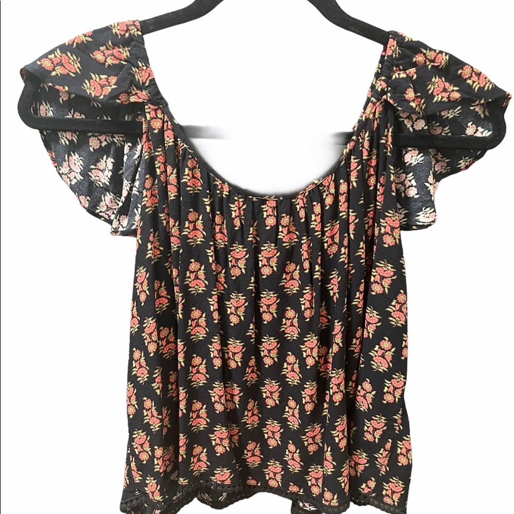 Forever 21 Floral Crop Top